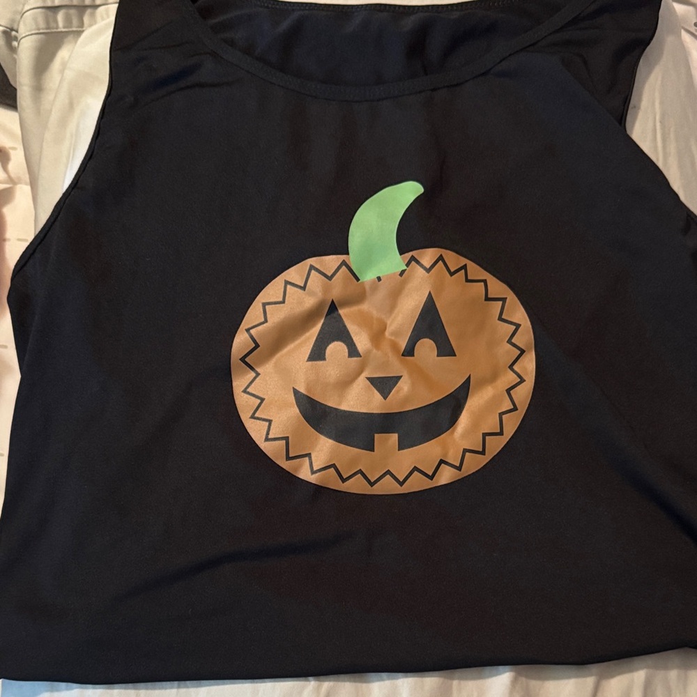 SHEIN Black Pumpkin Bodysuit